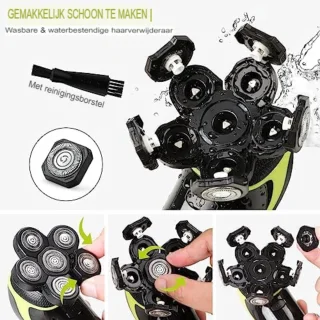 Skull Shaver Skullshaver Hoofdscheerapparaat Zwart
