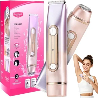 SnelShoppen 2-in-1 dames elektrisch scheerapparaat