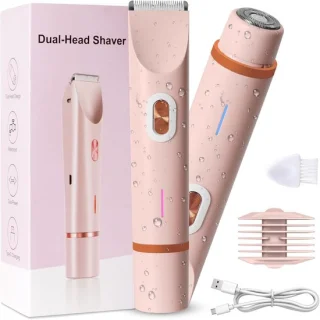 SnelShoppen 2-in-1 intimate shaver voor vrouwen