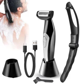 SnelShoppen body hair trimmer voor mannen elektrisch rugscheerapparaat
