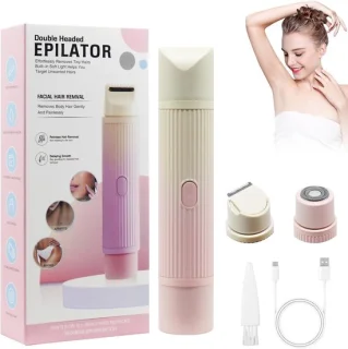 SnelShoppen Intimate Shaver 2-in-1 dames roze