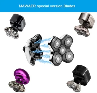 SnelShoppen - magnetische 5 blade vervangkoppen voor scheerapparaat
