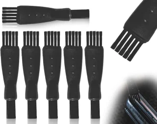 SnelShoppen - Pack van 6 Scheerborstels, Reinigingsborstel, Elektrische Scheerapparaat, Borstel voor Baard, Schoonmaakaccessoires voor Scheerkoppen