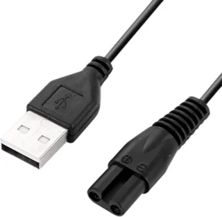 SnelShoppen universele usb-oplader voor scheerapparaat en haartrimmer
