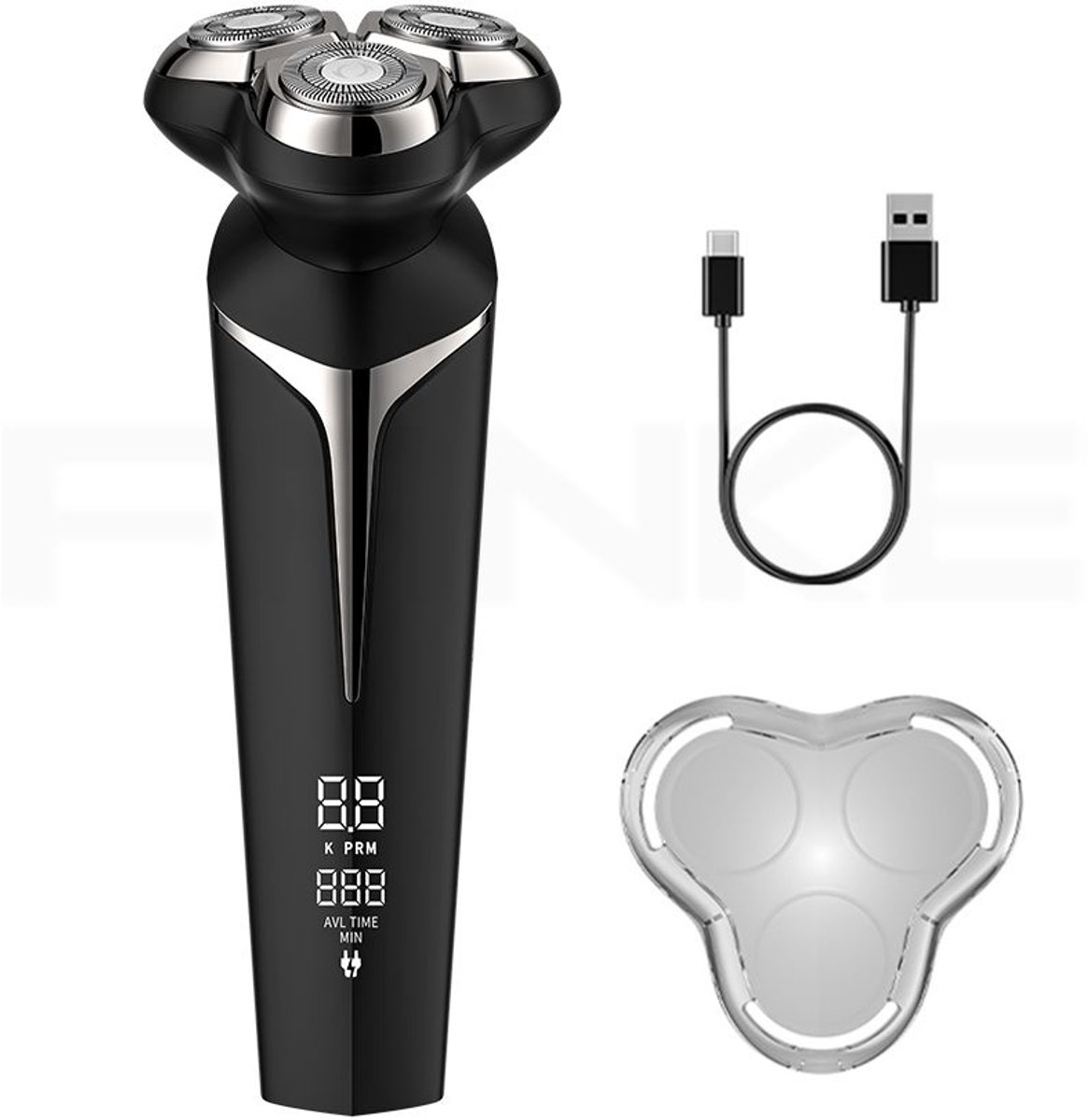 De SNOR Elektrisch Draadloos Scheerapparaat in één oogopslag