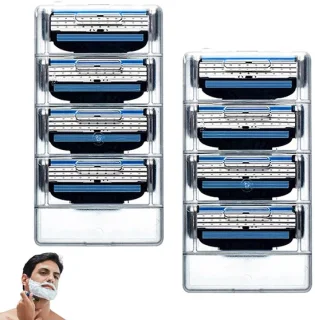 Solidchoice 8 stuks reservemesjes voor heren scheerapparaat
