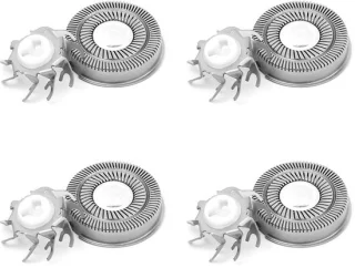 Solidchoice set van 4 vervangende scheerkoppen voor elektrische scheerapparaten