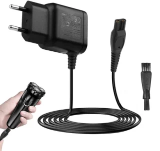 SolidKeus oplader voor elektrisch scheerapparaat met baardreinigingsborstel