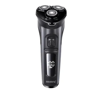 Solimpia 2in1 Scheerapparaat - Bodyshaver en Baardtrimmer - Grijs