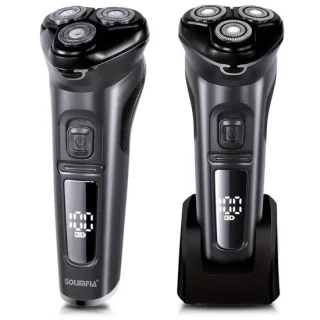 Solimpia 2in1 Scheerapparaat - Bodyshaver en Baardtrimmer - Grijs