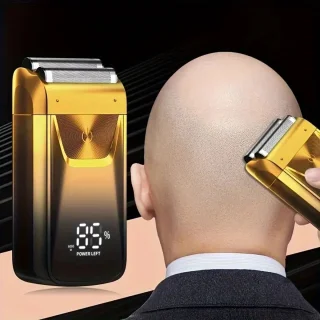 Solimpia Digitale Body Shaver en Baardtrimmer 2in1 Goud