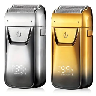 Solimpia Digitale Body Shaver + Precisie Trimmer USB Zilver
