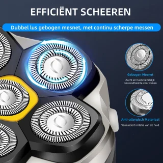 SOLIMPIA Elektrisch Scheerapparaat voor Mannen