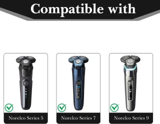 Store_7 Opbergkoffer voor elektrische scheerapparaten voor Philips Norelco Series 5/7/9