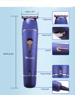 Surker HC-006 haartrimmer en scheerapparaat waterproof