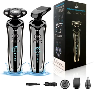 SYS 4-in-1 Scheerapparaat Set Skull Shaver