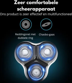 SYS 4-in-1 Scheerapparaat Set Skull Shaver