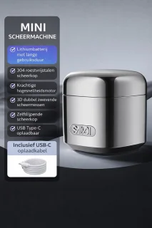 Techdecor Mini Scheermachine