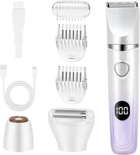 Thijox - Elektrische intieme tondeuse dames paars