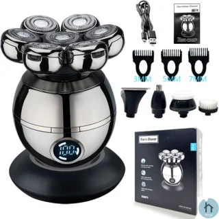 Thuys Skull Shaver Scheerapparaat Zilver