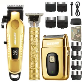 tondeus 3-delige haar- en baardtrimmer set