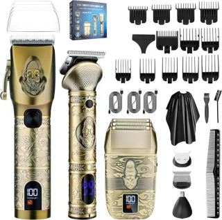 Tondeuse, baardtrimmer, neushaartrimmer, clippers en trimmerset