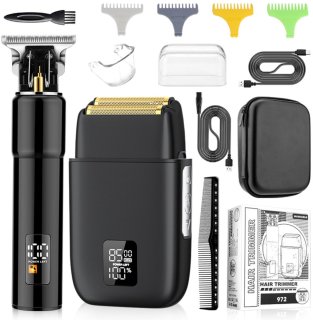 De Tondeuse- en scheerapparaatset in één oogopslag