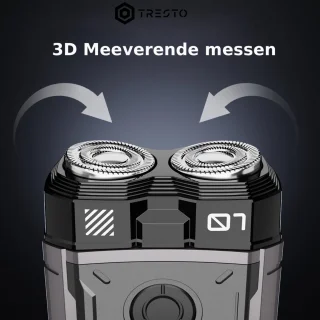 TRESTO Mecha-Stijl Scheerapparaat Zwart