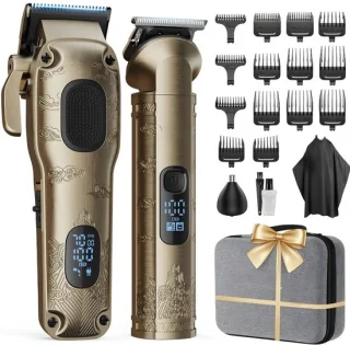 Trimmer mannen haar - bodygroomer - goud