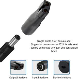 Universeel Oplader USB-DC voor Scheerapparaat en Baardtrimmer