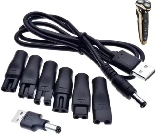 Universeel Oplader USB-DC voor Scheerapparaat en Baardtrimmer