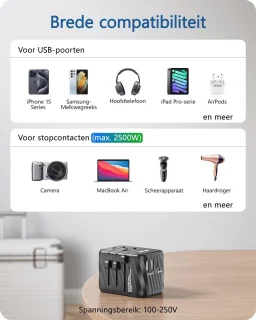 Universele Reisadapter