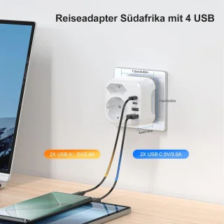 Universele Stekkeradapter Zuid-Afrika
