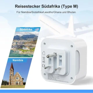 Universele Stekkeradapter Zuid-Afrika