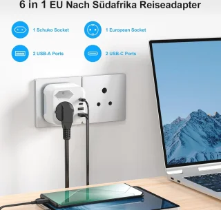 Universele Stekkeradapter Zuid-Afrika