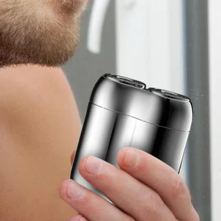 USB-scheerapparaat voor mannen - Zilver