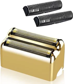 Vemera vervangende folie en cutters voor BaBylissPRO Barberology FXFS2, goud