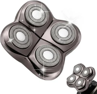 Vervangend scheermesje 4 stuks compatibel met Skull Shaver Pitbull