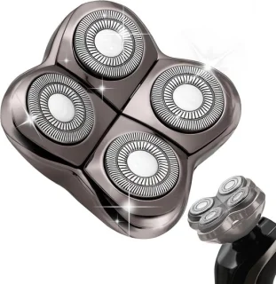 Vervangende scheerkop 4D voor Skull Shaver Pitbull Gold Pro, Silver en Platinum