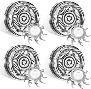 Vervangende scheerkop voor Skull Shaver Pitbull - 4 reservekoppen