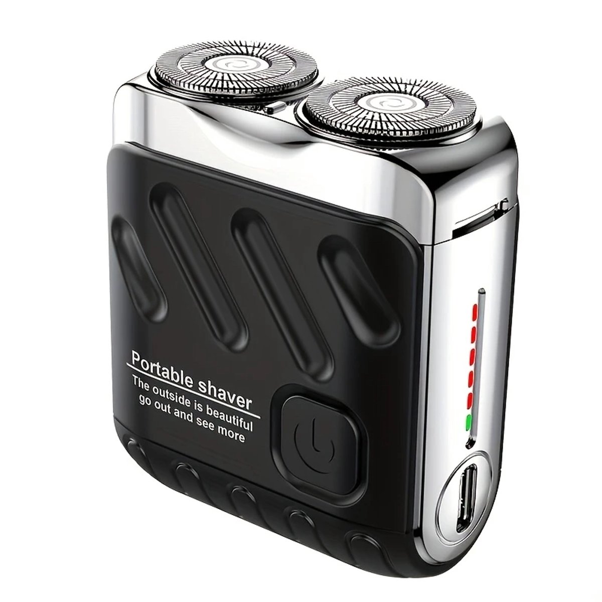 De Viraal 2-Kop Mini Body Scheerapparaat Usb Oplaadbaar Zwart in één oogopslag