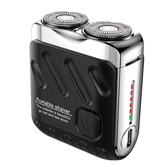 Viraal 2-Kop Mini Body Scheerapparaat Usb Oplaadbaar Zwart review
