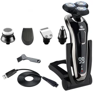 Vitdipy Electrisch Scheerapparaat Mannen Met Trimmer