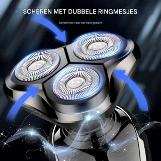 Vitdipy Electrisch Scheerapparaat Mannen Met Trimmer