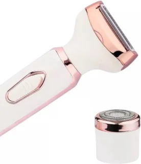 Vrouwen Epilator Scheerapparaat 2-in-1 Bikini & Gezicht Trimmer