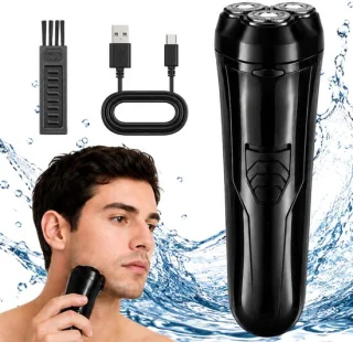 Waterdichte elektrische scheerapparaat voor mannen met USB-aansluiting