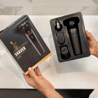 Wellshave 4-in-1 Elektrisch Scheerapparaat en Trimmer voor Mannen