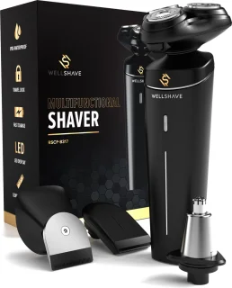 Wellshave 4-in-1 Elektrisch Scheerapparaat en Trimmer voor Mannen