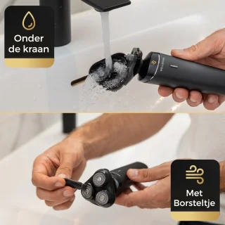 Wellshave 4-in-1 Elektrisch Scheerapparaat en Trimmer voor Mannen