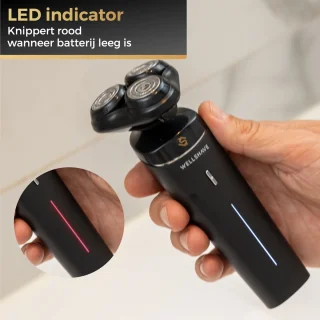 Wellshave 4-in-1 Elektrisch Scheerapparaat en Trimmer voor Mannen